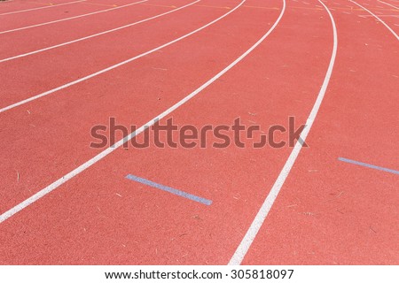 line track old runner area
