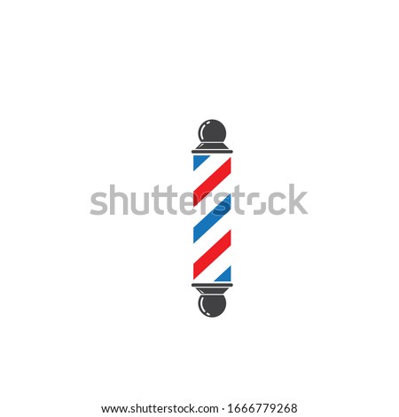 barber pole icon vector illlustration design