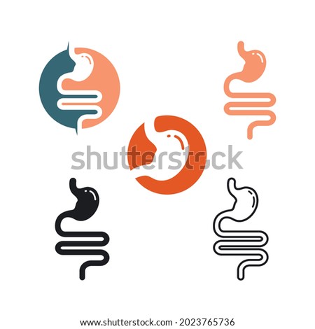 stomach icon vector illustration design template web