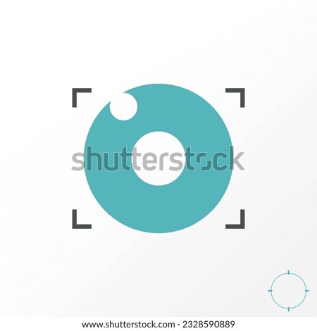 Logo design graphic concept creative abstract premium free vector stock letter O font like camera lens or target. Related monogram shoot photography