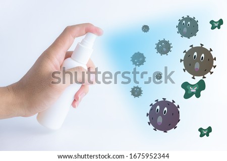Germs, Coronavirus disinfectants, Covid19 disinfectants, alcohol Spray, Spraying alcohol, Spraying coronavirus, Spraying covid 19, cleaning coronavirus and covid 19.