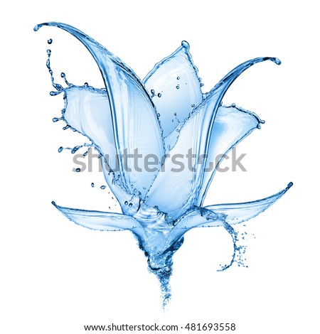 Fresh Blue Water Splash Postcard Vector Background Free | Download Free ...