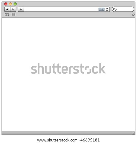 Download Vector Illustration Of A Web Page - 46695181 : Shutterstock