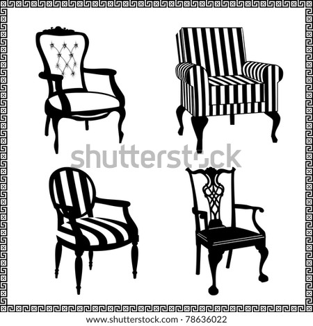 set of antique chairs