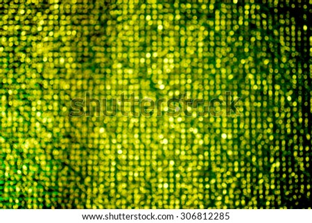 Heat insulation blurred texture background from de-focus shot