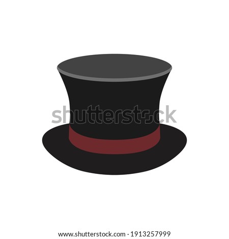 magic hat icon of color style  design vector template