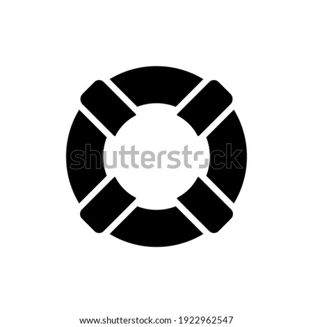 lifebuoy icon vector illustration design