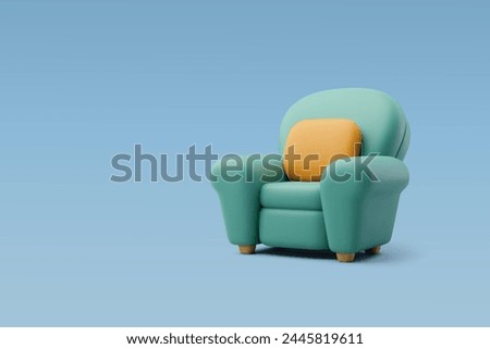 3D Vector Couches, Sofa, Furniture and hotel booking concept. Eps 10 Vector.