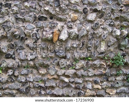 medieval anglo-saxon stone wall pattern