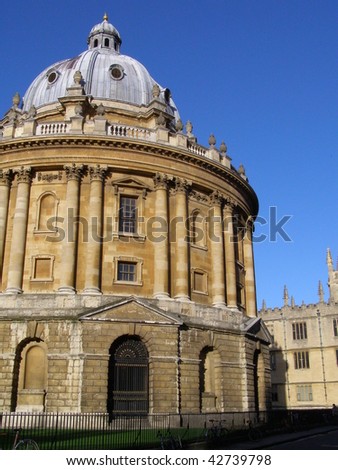 Radcliffe camera - Bodleian library in Oxford