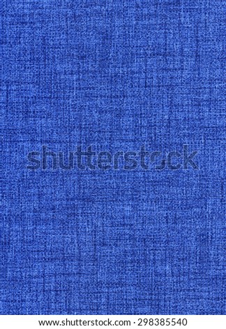 American blue jeans fabric sample isolated