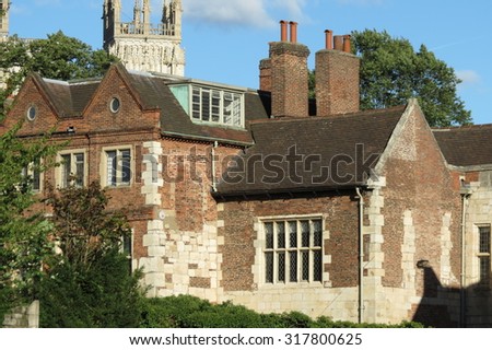 traditional British red brick architecture