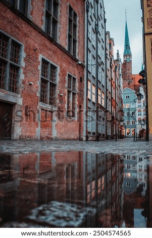 Similar – Image, Stock Photo postcard Gdansk Poland