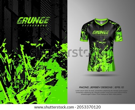 Tshirt sports design for racing, jersey, cycling, football, gaming, motocross Stockfoto © 