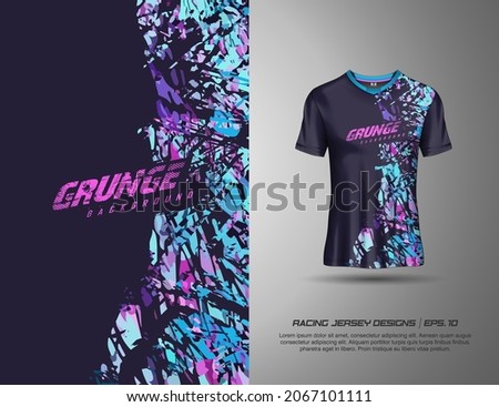 Tshirt sport grunge background for extreme jersey team, racing, cycling, football, motocross, gaming, backdrop, wallpaper.