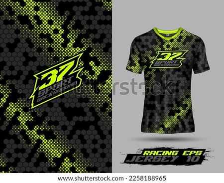 Tshirt abstract honeycomb background for extreme sport jersey team, motocross, car racing, cycling, fishing, diving, leggings, football, gaming