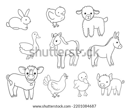 Animal Outlines | Free download on ClipArtMag