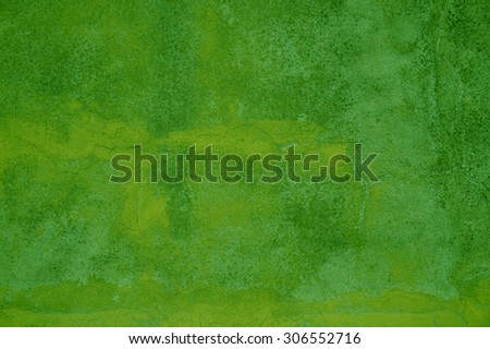 Cool grunge background of an old green and yellow surface