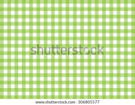 Traditional vintage background of tablecloth pattern white and green