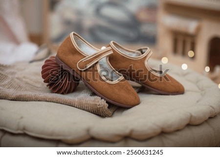 Similar – Image, Stock Photo Ensemble of feet and hands: expression of relaxation and boredom