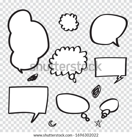 Vector Talk Balloon Art | Download Free Vector Art | Free-Vectors