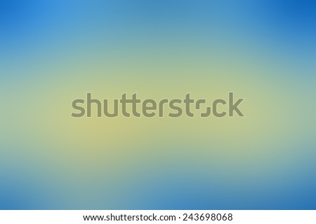 Blue and yellow Abstract blurry backgrounds
