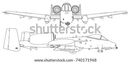 Fighter Jet Military Pdf Line