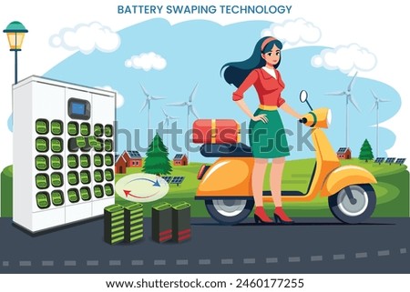 Battery swapping technology provides Quick exchange of EV batteries for extended driving range. Battery swapping thechnology is very Efficient tech replacing drained batteries with charged ones.