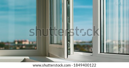 Similar – Image, Stock Photo Windows, wide open