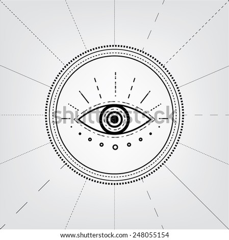 eye contour symbol