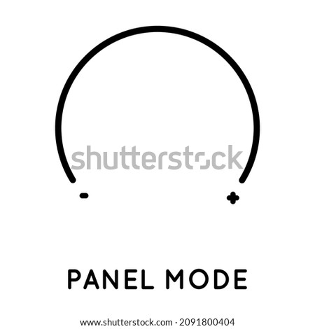 Control panel mode icon. Volume, bass, power, saturation, strength, cold, heat, magnification. It is made in simple style, isolated on white background. The original size is 64x64 pixels.
