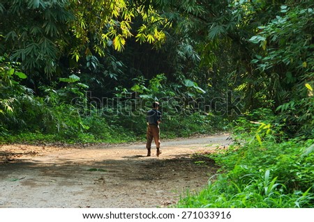 alone in the jungle way