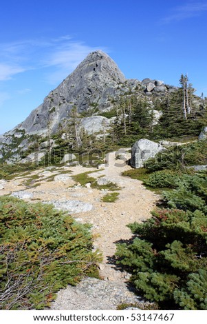 Needle Peak A Popular Hiking Destination Near Hope (Coquihalla Summit Recreation Area, BC, Canada)