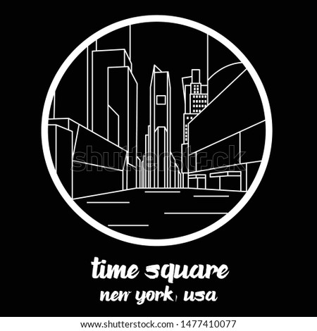 Circle Icon time square. sign symbol.vector illustration