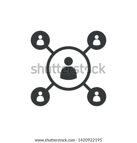 Affiliate marketing icon. Trendy Affiliate marketing logo concept on white background from Technology collection