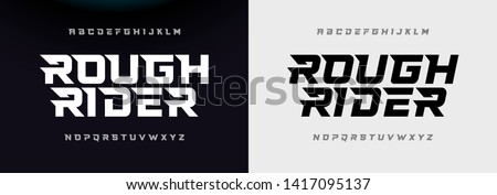 Sport Modern Italic Alphabet Font. Typography urban style fonts for technology, digital, movie logo design. vector illustration