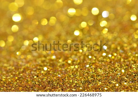 luxurious golden background / gold / sparkling, prosperity, warm
