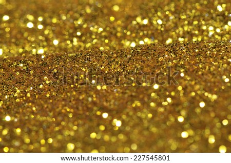 Luxurious golden background / gold / sparkling, prosperity, warm
