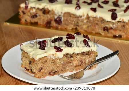 Home baked cake / Humming bird / Cakes for festive background