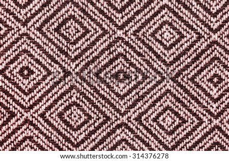 Weaved patterns in textile / Abstract background / From cotton and animal yarn to man-made fibre, all can be woven into decorative or artistic patterns and designs