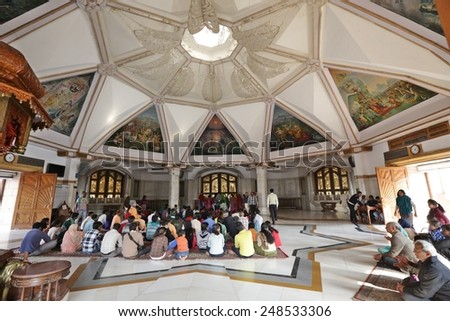 New Delhi, Hare Krishna Temple, India, 20 February 2013, India
