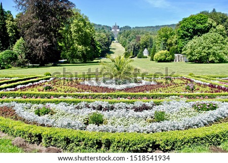 Similar – Image, Stock Photo Mountain park Kassel