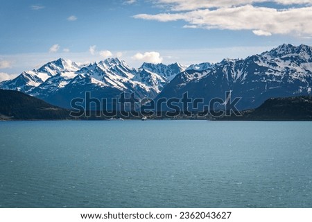 Similar – Image, Stock Photo The Chilkat Glacier in Alaska, USA