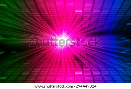 Abstract Backdrop Effect of green pink Blue ray. Technology background for computer graphic website internet. vector illustration. digital. infographics. beam light 