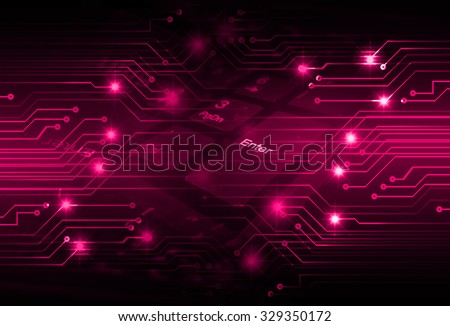 dark pink color Light Abstract Technology background for computer graphic website internet and business.circuit. illustration. infographics. motion move blur.neon.pixel. vivid Bright