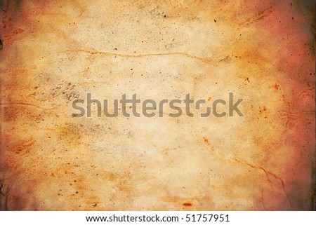 A background texture simulating a tanned animal hide or leather.