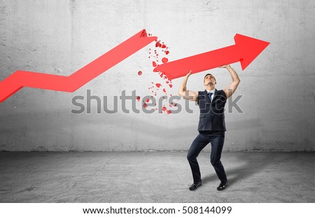 Similar – Image, Stock Photo Direction sign without content, Where to ?, traffic sign shows a direction without indication what is there