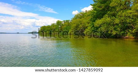 Similar – Foto Bild Simcoe-Landschaft in der Abenddämmerung