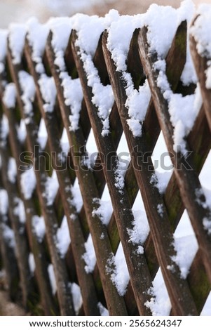 Similar – Image, Stock Photo lane change | ice age