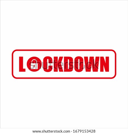 lockdown signs vector, lockdown icon vector, lockdown symbols vector